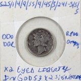 1943-S Silver Mercury Dime