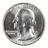 1955 Silver Washington Quarter