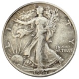 1947 Silver Walking Liberty Half Dollar