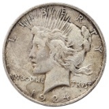 1924 Silver Peace Dollar