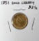 FEATURE 1851 Liberty Head $2.50 Gold Coin