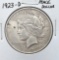1923-D Silver Peace Dollar