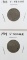 Lot of 2 Liberty V Nickels - 1903, 1904