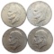 Lot of 4 Eisenhower 