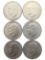 Lot of 6 Eisenhower 