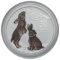 1/2 Ounce Fine .999 Silver Round - 2023 Rabbit