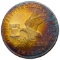 1 Ounce Fine .999 Silver Round - Tri-State refining - Toned