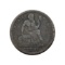 1891 Silver Seated Liberty Dime