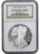 NGC 2007-W PR70 American Silver Eagle Dollar - Proof Ultra Cameo