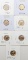 Lot of 7 Roosevelt Dimes - 1968-1987