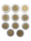 Lot of 11 Mexico Coins - 1992-2017