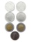 Lot of 7 Italy Lire Coins - 1961-1983