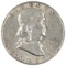 1957-D Silver Franklin Half Dollar