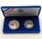 1986-S US Mint Liberty Silver 2-Coin Set