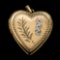 Vintage 14K Gold filled Heart Ladies Locket