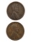 Lot of 2 Lincoln Wheat Cents - 1926 P/D