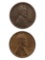 Lot of 2 Lincoln Wheat Cents - 1928 P/D