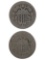 Lot of 2 Shield Nickels