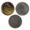 Lot of 3 Liberty V Nickels - 1883-1908