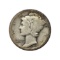 1917-S Silver Mercury Dime