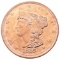 1 Ounce Fine .999 Copper Round - Liberty