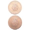 Lot of 2 - 1 Ounce (each) Fine .999 Copper Rounds - Aztec
