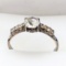 12K Gold filled & Sterling Silver Ladies Ring