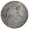 Silver Seated Liberty Half Dollar