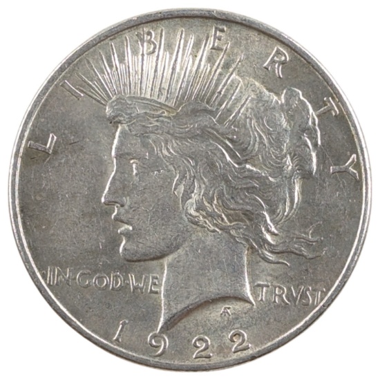 1922 Silver Peace Dollar