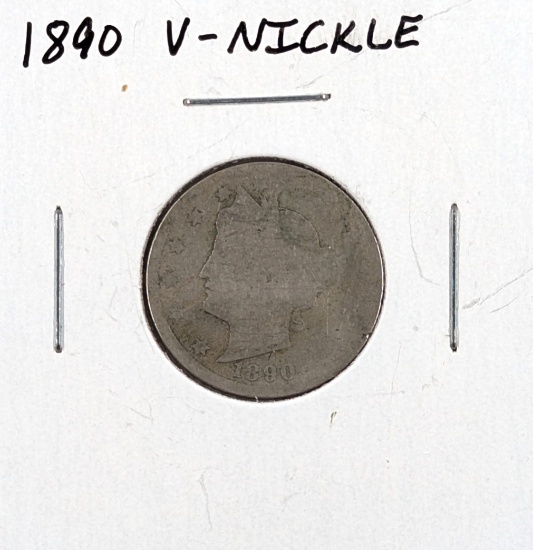 1890 Liberty V Nickel