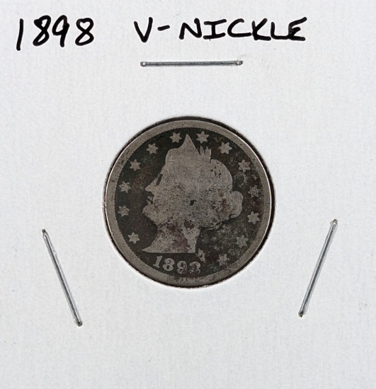 1898 Liberty V Nickel