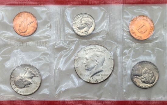 1987-D US Mint Uncirculated Coin Set