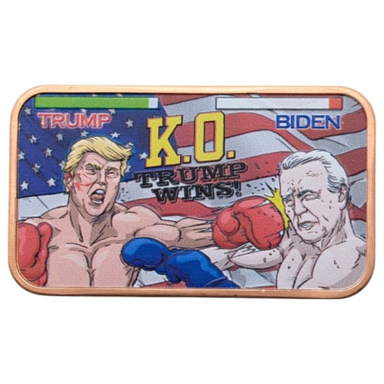 Donald Trump 1 Ounce .999 Copper Bar