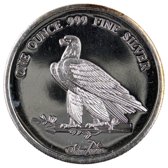 1 Ounce Fine .999 Silver Round - Silver Towne