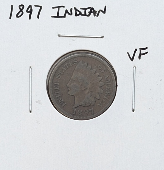1897 Indian Head Cent - VF
