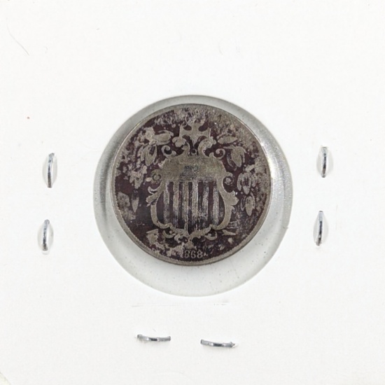 1868 Shield Nickel