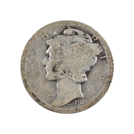 1920 Silver Mercury Dime