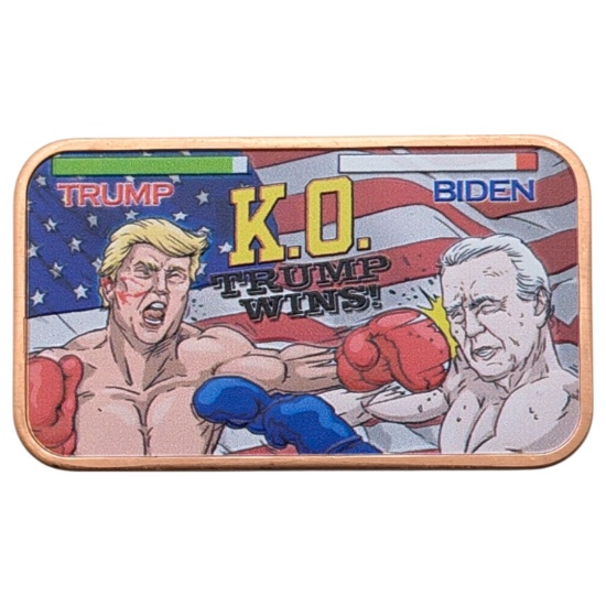 Donald Trump 1 Ounce .999 Copper Bar