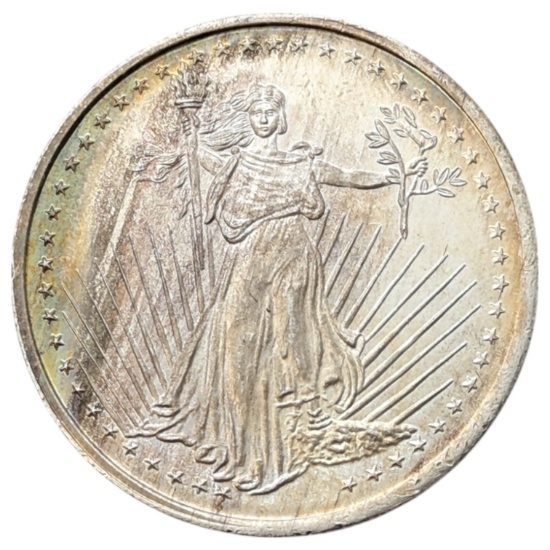 1 Ounce Fine .999 Silver Round - Silver Towne