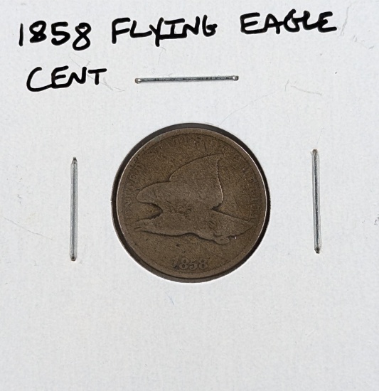 1858 Flying Cent