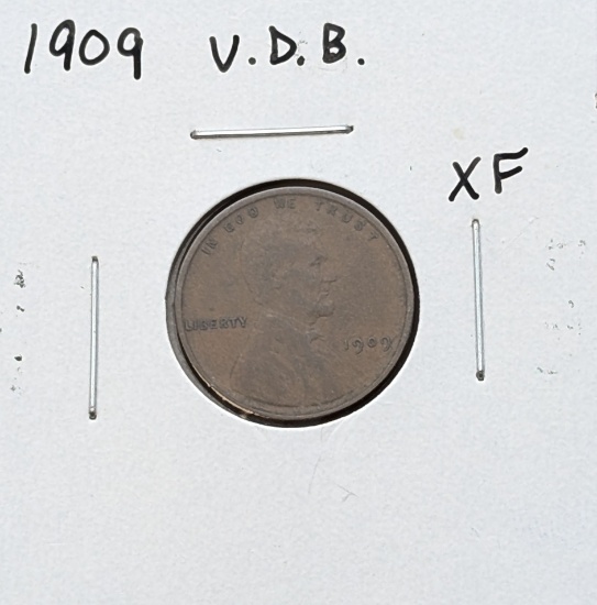 1909 VDB Cent - XF