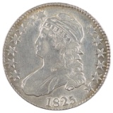 FEATURE 1825 Silver Capped Bust Half Dollar