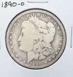 1890-O Morgan Silver Dollar