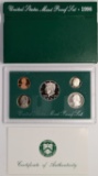 1996 US Mint Proof Set w/ COA