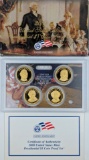 2008 US Mint Presidential $1 Coin Proof Set w/ COA