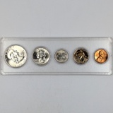 1959 Silver US Mint Proof Set - w/ Silver Half, Quarter & Dime