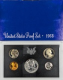 1968 Silver US Mint Proof Set - w/ Silver Half