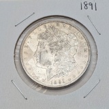 1891 Morgan Silver Dollar