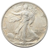1947 Silver Walking Liberty Half Dollar