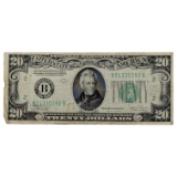 1934-C $20 Note - Green Seal